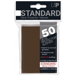 Ultra Pro Standard Card Sleeves Brown Standard (50ct)